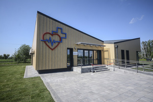 Новий фельдшерсько-акушерський пункт зі службовим житлом в селі Боденьки Вишгородського району Київської області