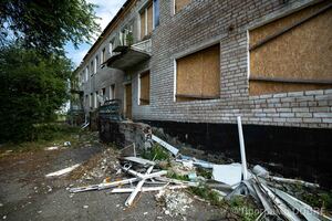 Балаклійський центр соціальної підтримки дітей та сімей, село Шевелівка, зруйнований РФ