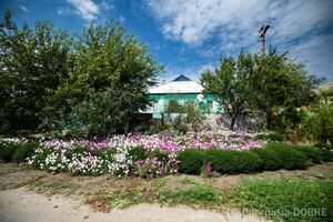 Село Гусарівка, пошкоджене під час війни