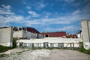 Село Гусарівка, пошкоджене під час війни