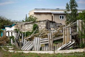 Село Шевелівка, пошкоджене під час війни