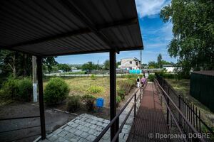 Село Шевелівка, пошкоджене під час війни