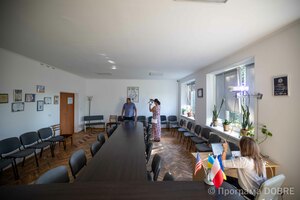 Зал засідань, обладнаний за підтримки Програми USAID DOBRE, П’ядицька громада