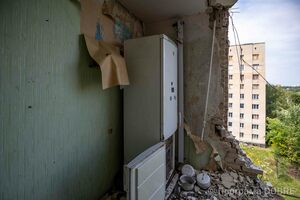 Зруйнований гуртожиток №3, навчальне містечко ХНАУ, Роганська громада