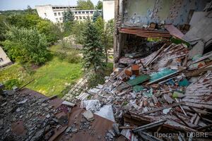 Зруйнований гуртожиток №3, навчальне містечко ХНАУ, Роганська громада