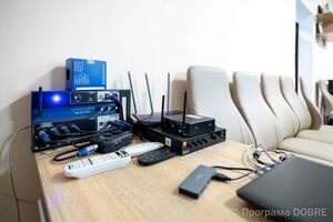 Сесійна зала Софіївської громади, облаштована за підтримки Програми USAID DOBRE