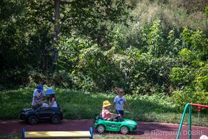 Ігровий майданчик на території дитячого садочка «Сонечко», облаштований за підтримки Програми USAID DOBRE, Шумська громада