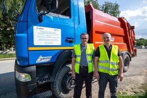 Автомобіль для вивезення ТПВ, закуплений Програмою USAID DOBRE 