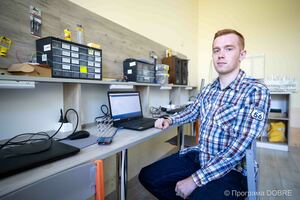 Студія робототехніки, створена за підтримки Програми USAID DOBRE