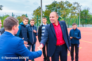 Голова  Новоукраїнської ОТГ Олександр Корінний