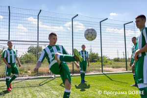 ФК «Локомотив СВТ» на футбольному полі, Помічнянська громада