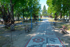 Парк, оновлений спільно з Програмою USAID DOBRE, Малинівська громада