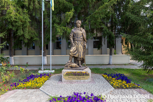 Пам'ятник козаку Федорову, засновнику Золочева, Золочівська громада