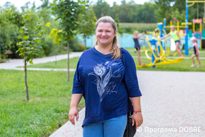 Тетяна Світлична, громадська активістка села Світличне, Золочівська громада