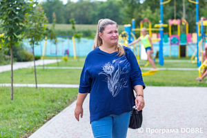 Тетяна Світлична, громадська активістка села Світличне, Золочівська громада