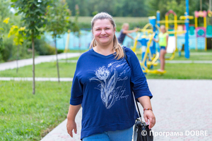 Тетяна Світлична, громадська активістка села Світличне, Золочівська громада