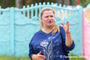 Тетяна Світлична, громадська активістка села Світличне, Золочівська громада